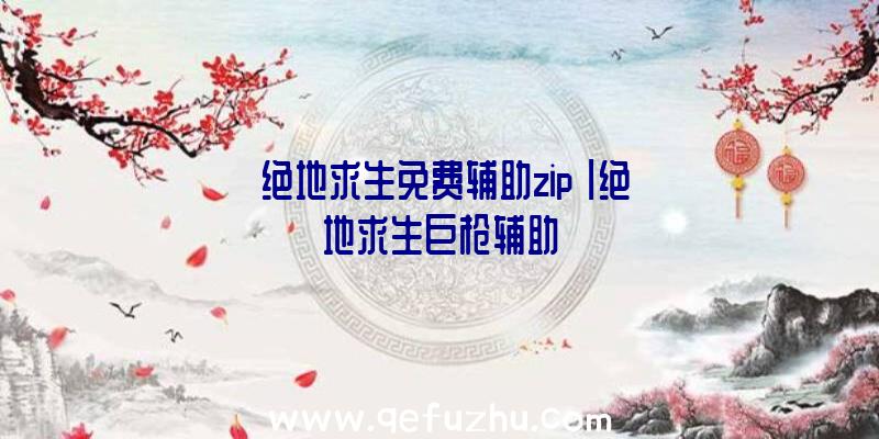 「绝地求生免费辅助zip」|绝地求生巨枪辅助